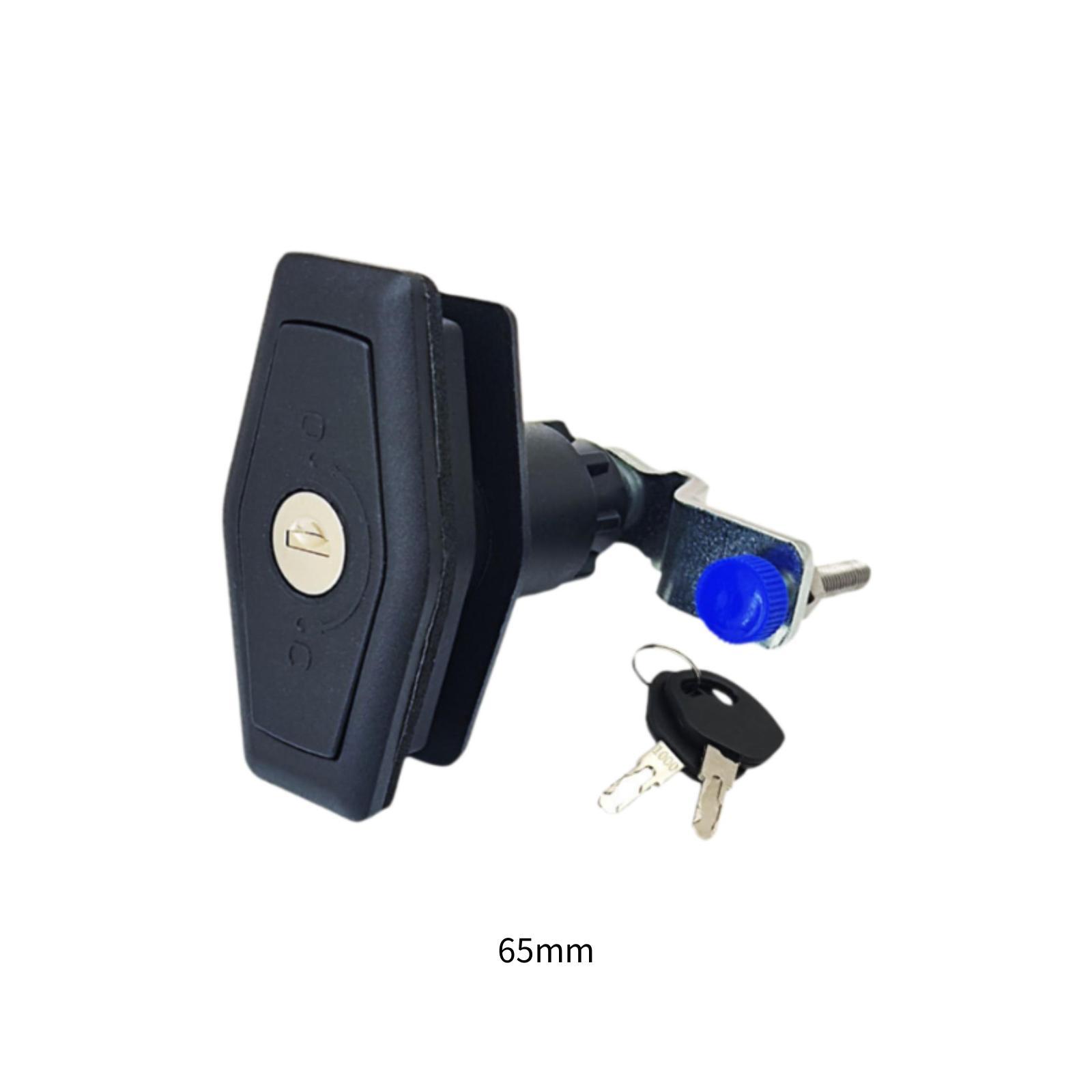 Door Lock - トレーラーゲートロック（鍵付き）RV圧縮ラッチ、キャンピングカー、ボート、トラベルトレーラー、キャビンのドア、引き出し、キャビネット用セキュリティロック
