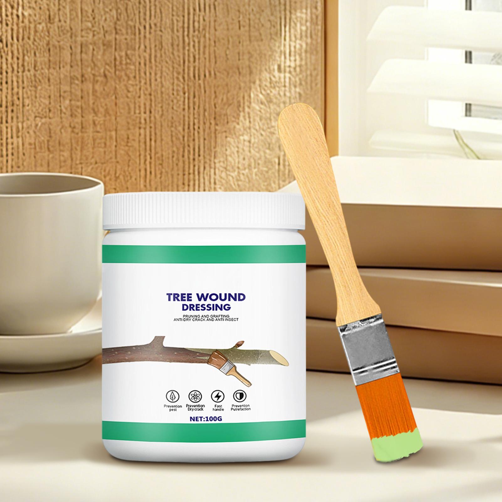 剪定用シーラー 100g 保護ペースト ブラシ付き 植物保護 - Paint Brush のレビューと価格