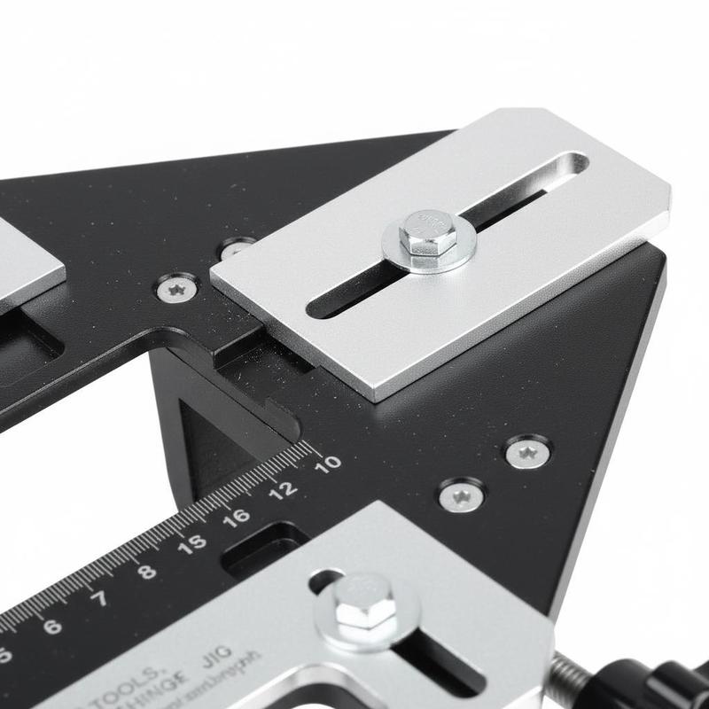 アルミニウム合金製ほぞ穴テンプレート 13x6 インチ 部屋 - Cabinet Hinges のレビューと価格