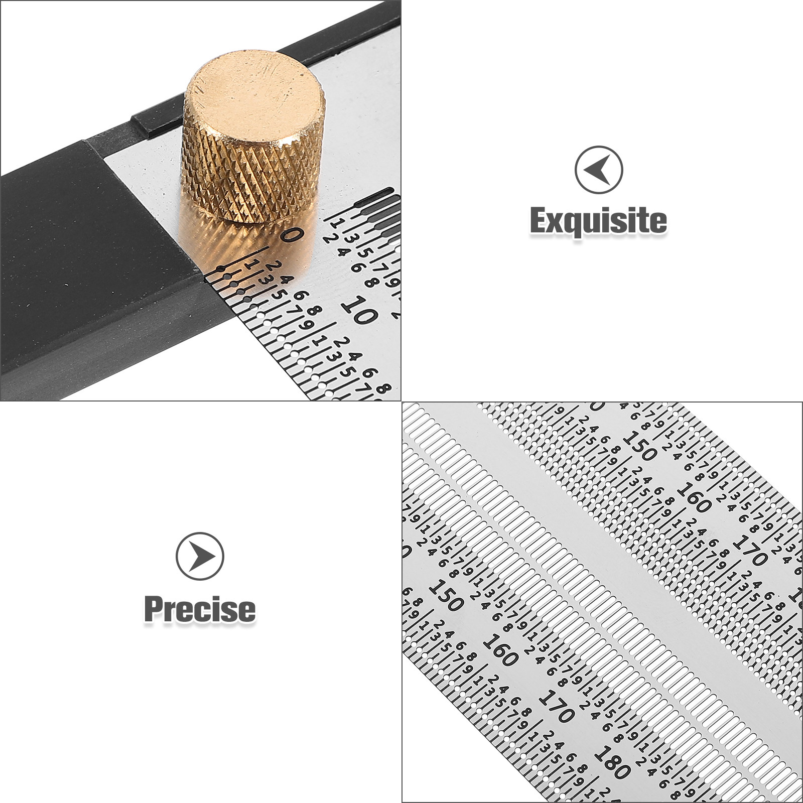 木工用マーキング定規 300mm T字定規 精密な木工用測定 - Home Improvement Mark のレビューと価格