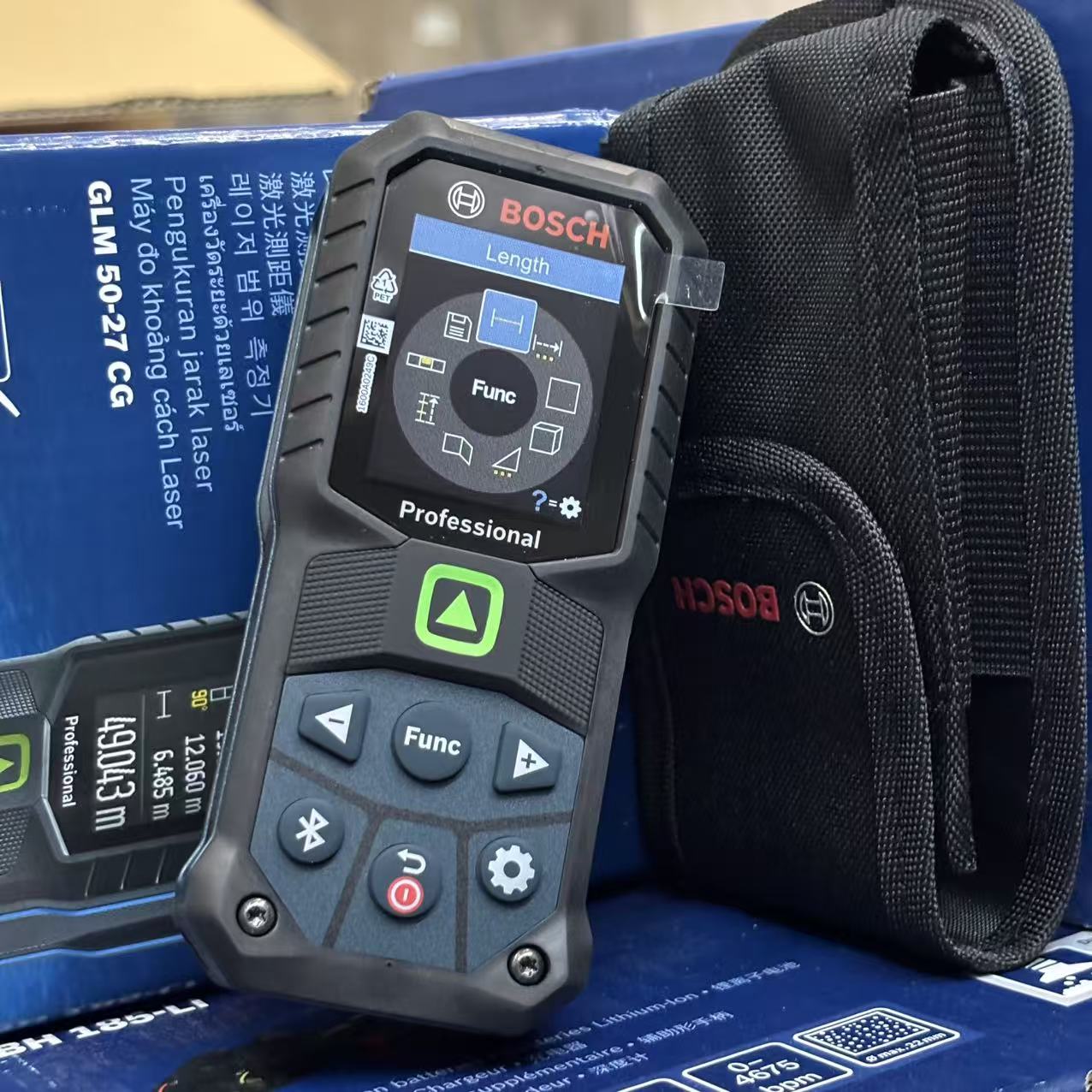 ボッシュ グリーンレーザーメジャー GLM 50-27 CG - Tape Measure のレビューと価格