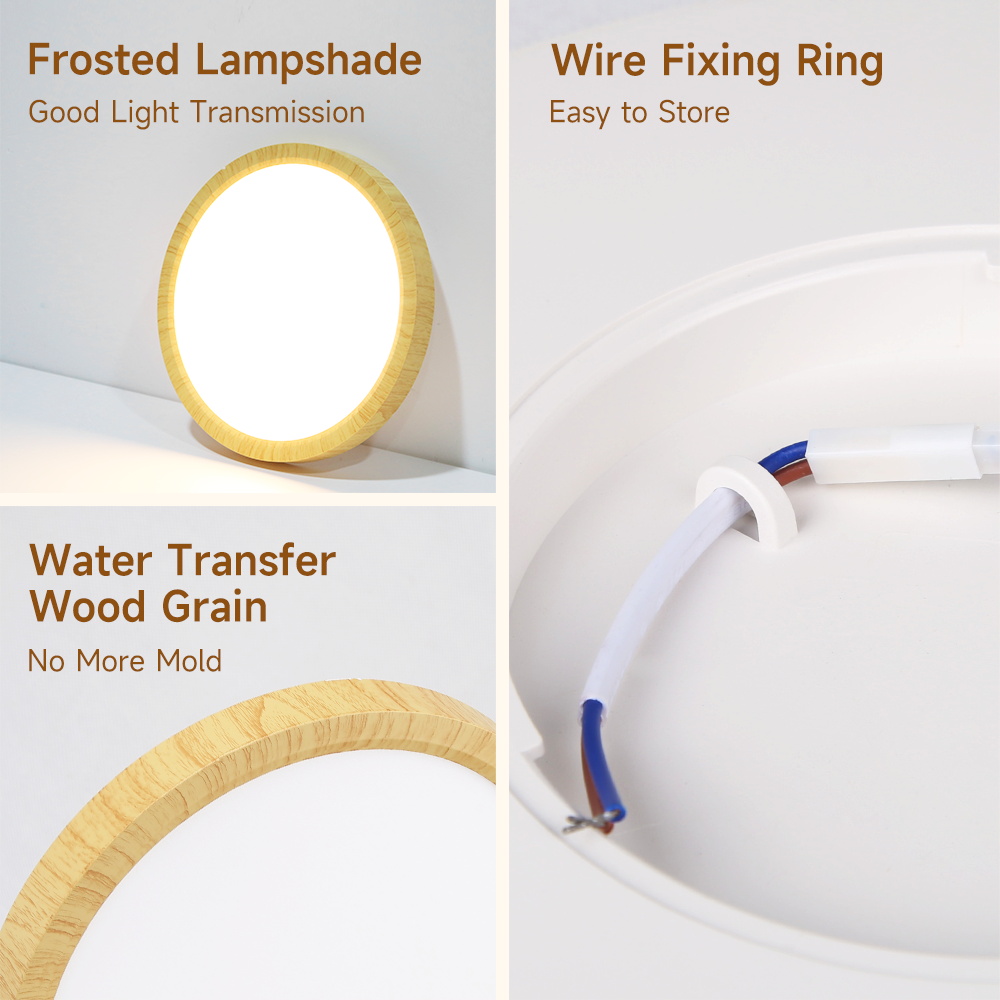 超薄型LEDシーリングライト 220V 寝室用ランプ LED - Light Switch のレビューと価格