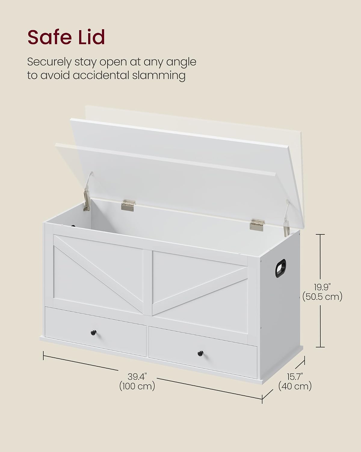 ファームハウス風収納チェスト（引き出し付き）、木製玄関ベンチ - Cabinet Hinges のレビューと価格