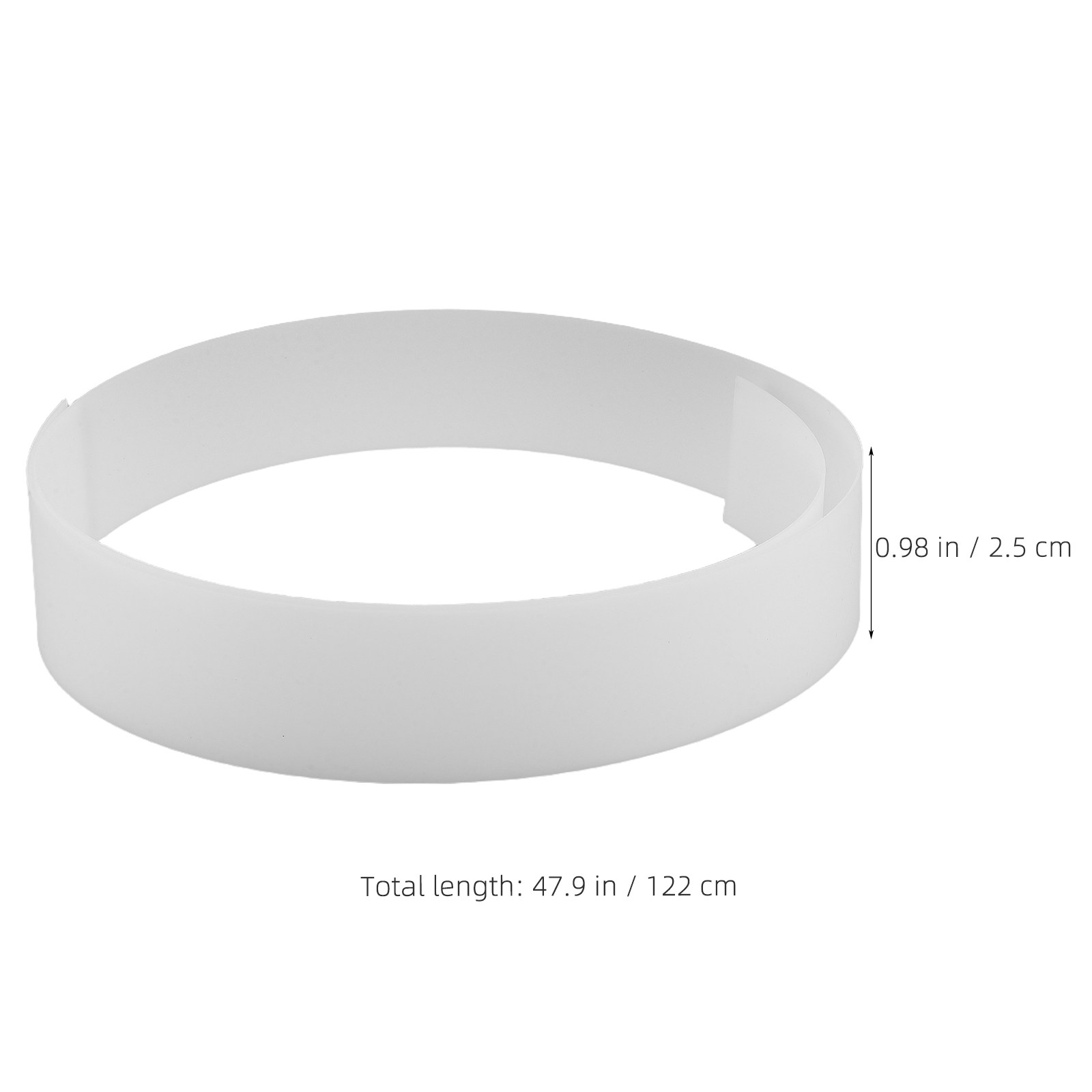 48インチLEDストリップライト用拡散板、柔軟性のある半透明 - Led Strip Lights のレビューと価格