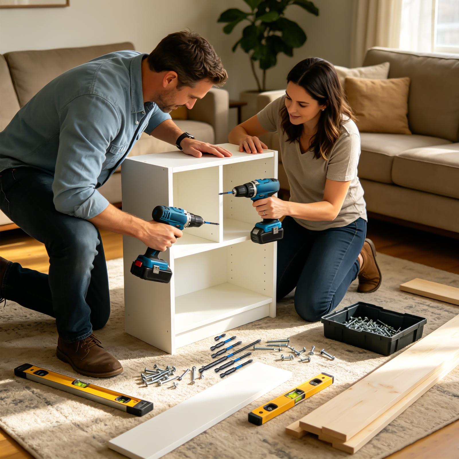 ドライバービットセット 6 ピース磁気ヘビーデューティーフィ - Drill Bits のレビューと価格